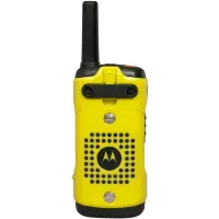 Walkie Talkie Motorola Go Anywhere PMR T92 IP67 Black-Yellow with Led Torch and Hands Free Connector 2.5mm. Coverage 10km