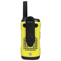 Walkie Talkie Motorola Go Anywhere PMR T92 IP67 Black-Yellow with Led Torch and Hands Free Connector 2.5mm. Coverage 10km