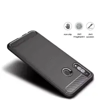 Case TPU Ancus Carbon Series for Samsung SM-A207F Galaxy A20s Black