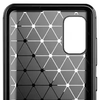 Case TPU Ancus Carbon Series for Samsung SM-A415F Galaxy A41 Black