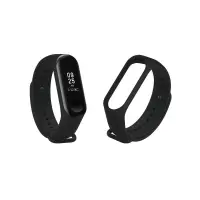 Band Replacement Ancus Wear for Mi Band 3 and Mi Smart Band 4 Black