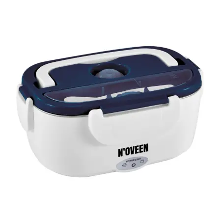 Lunch Box N'OVEEN LB430 40W INOX Interior Quick Heater 40W Dark Blue