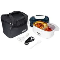 Lunch Box N'OVEEN LB430 40W INOX Interior Quick Heater 40W Dark Blue