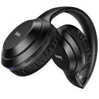 Wireless Stereo Headphone Hoco W30 Fun Μove Black with Microphone, Micro SD, AUX port and Control Buttons