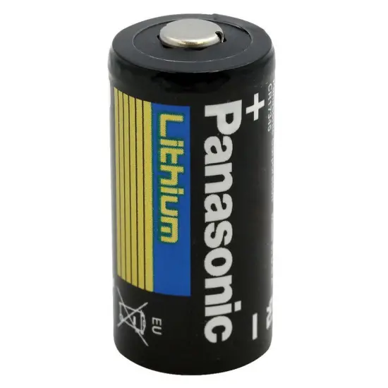 Βattery Panasonic Lithium CR123 3V 1550mAh