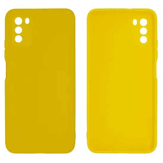 Case TPU Ancus for Xiaomi Poco M3 Yellow