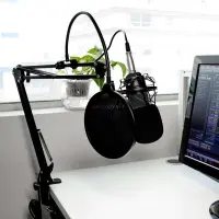 Proffesional Microphone Media-Tech MT396 Black Set for Studio Recording and Streaming