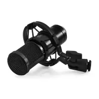 Proffesional Microphone Media-Tech MT396 Black Set for Studio Recording and Streaming