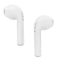 Wireless Hands Free Media-Tech MT3589W R-Phones TWS V.4.2 White with Control Button in each earphone