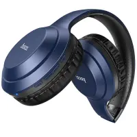 Wireless Stereo Headphone Hoco W30 Fun Μove Blue with Microphone, Micro SD, AUX port and Control Buttons