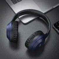 Wireless Stereo Headphone Hoco W30 Fun Μove Blue with Microphone, Micro SD, AUX port and Control Buttons