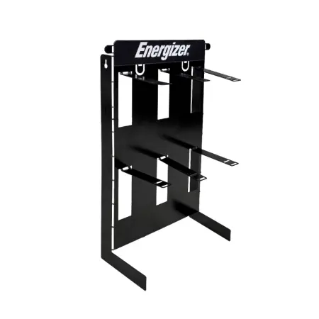 Τable Stand Energizer Iron Black(48,5x27,2x10,9 cm) with 6 Hooks