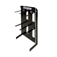 Τable Stand Energizer Iron Black(48,5x27,2x10,9 cm) with 6 Hooks