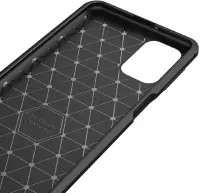 Case TPU Ancus Carbon Series  for Samsung SM-M515F Galaxy M51 Black