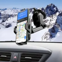 Car Mount Hoco CA76 Touareg for Dashboard for Devices 4.5"-6.5" and Arm Extension Black