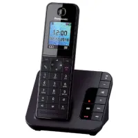 Refurbished (Exhibition) Dect/Gap Panasonic KX-TGH220GRB Black with Answering Machine