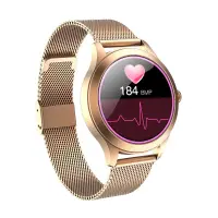 Maxcom Smartwatch FW42 Gold IP68 V.4.0 1.09" 180mAh Golden Stainless Steel band