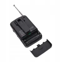 Portable FM Radio N'oveen PR150 AM/FM Battery Supply 2 x 1,5V AAA Black with Hands Free 3.5mm