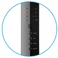 Stand Fan N'oveen F455 55W 3 Speeds with Diameter 40 cm, Height Adjustment and Remote Control