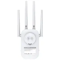 Wifi Repeater / Extender Dual Band Hi-Speed Comfast CF-WR758AC V2 1200Mbps of Four External Antennas. With European UK Plug