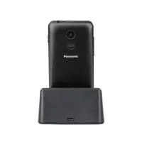 Panasonic KX-TU155EXBN 2.4" with SOS button, Bluetooth, Big Letters and Desktop Charger Black