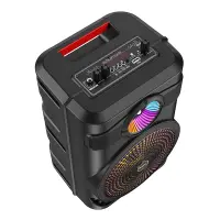 Wireless Speaker Hoco BS46 Mature Karaoke  Black V5.0 10W, 1800 mAh, FM, USB & AUX Port and Micro SD and Microphone