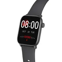 Smartwatch Hoco Y3 IP68 IPS Screen 1.69" 2.5D Glass 220mAh Bluettoth V5.0 Silicon Band Black