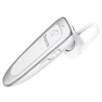 Wireless Hands Free Hoco E60  Brightness Business V.5.0  White with Control Button and 10 Hours Talk Time