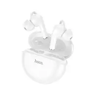 Wireless Hands Free Hoco ES60 Conqueror TWS V.5.1 Supports Leader-Follower Switch and Siri Assistant Compatible White
