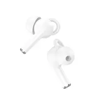 Wireless Hands Free Hoco ES60 Conqueror TWS V.5.1 Supports Leader-Follower Switch and Siri Assistant Compatible White