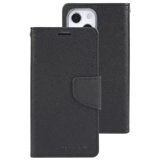 Book Case Goospery Fancy Diary for Apple iPhone 13 Mini Black