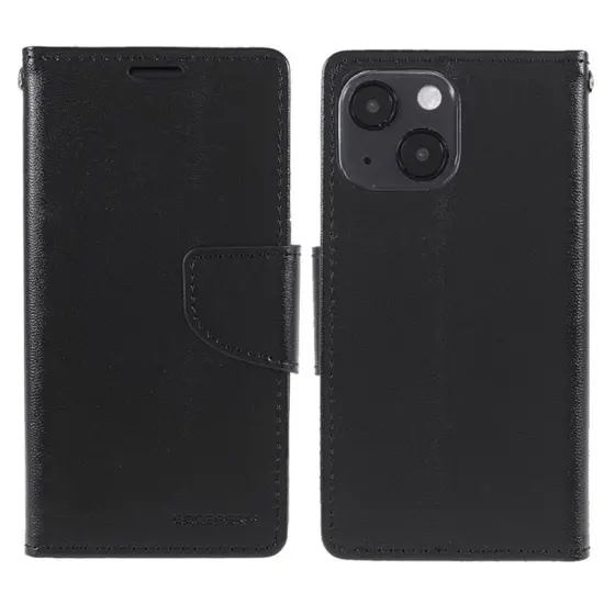 Book Case Goospery Bravo Diary for Apple iPhone 13 Mini Black