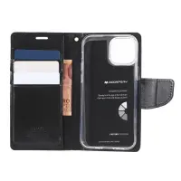 Book Case Goospery Bravo Diary for Apple iPhone 13 Mini Black