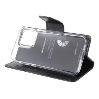 Book Case Goospery Bravo Diary for Apple iPhone 13 Mini Black