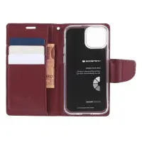 Book Case Goospery Bravo Diary for Apple iPhone 13 Mini Red