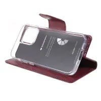 Book Case Goospery Bravo Diary for Apple iPhone 13 Mini Red