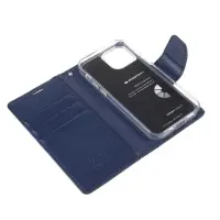 Book Case Goospery Bravo Diary for Apple iPhone 13 Mini Navy