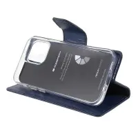 Book Case Goospery Bravo Diary for Apple iPhone 13 Mini Navy