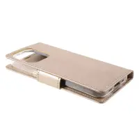 Book Case Goospery Bravo Diary for Apple iPhone 13 Pro Gold