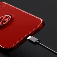 Case Ancus AutoFocus Shock Proof with Ring Holder for Apple iPhone 13 mini Red