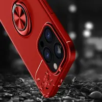 Case Ancus AutoFocus Shock Proof with Ring Holder for Apple iPhone 13 Pro Max Red