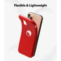 Case Jelly Goospery Hole Series for Apple iPhone 11 Pro Red