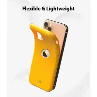 Case Jelly Goospery Hole Series for Apple iPhone 11 Pro Yellow