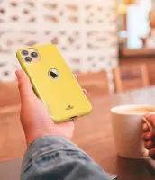 Case Jelly Goospery Hole Series for Apple iPhone 11 Pro Yellow