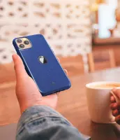 Case Jelly Goospery Hole Series for Apple iPhone 11 Pro Navy