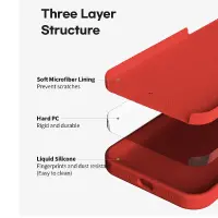 Case Goospery Silicone for Apple iPhone 13 Μini Red