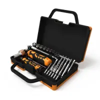 Jakemy JM-6121 Screwdriver Set of 31 Pieces with Adjustable Magnetic Head