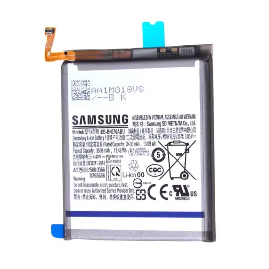 Battery compatible with Original SM-N970F GALAXY NOTE 10/ SM-N971F GALAXY NOTE 10 5G 3400mAh EB-BN970ABU