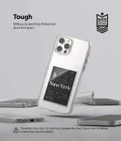 Case TPU Ringke Fusion Design for Apple iPhone 12 / 12 Pro New York