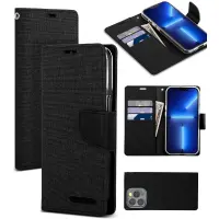 Book Case Goospery Fancy Diary for Apple iPhone 13 Pro Max Black